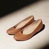 image:imageDREAM PAIRS Womens Mila Low Chunky Heel Pump ShoesTanPu