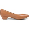 image:imageDREAM PAIRS Womens Mila Low Chunky Heel Pump ShoesTanPu