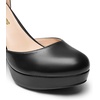 image:imageDREAM PAIRS Womens Platform Chunky High Heels Closed Toe Block Ankle Strap Dress Bridal Party Wedding ShoesBlackpu