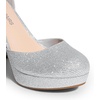 image:imageDREAM PAIRS Womens Platform Chunky High Heels Closed Toe Block Ankle Strap Dress Bridal Party Wedding ShoesSilver