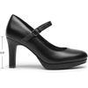 image:imageDREAM PAIRS Womens Pumps Close Toe Classic High Heels Round Toe Comfortable Low Platform Mary Jane Dress ShoesBlack
