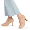 image:imageDREAM PAIRS Womens Pumps Close Toe Classic High Heels Round Toe Comfortable Low Platform Mary Jane Dress ShoesNude