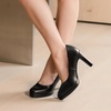 image:imageDREAM PAIRS Womens Pumps Close Toe Low Heels Platform Heels Comfortable Office Work Dress Shoes for Women