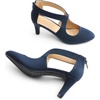 image:imageDREAM PAIRS Womens Pumps Closed Pointed Toe Kitten Heels Elegant Party Wedding Dress Shoes for WomenNavy