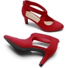 image:imageDREAM PAIRS Womens Pumps Closed Pointed Toe Kitten Heels Elegant Party Wedding Dress Shoes for WomenRed