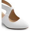 image:imageDREAM PAIRS Womens Pumps Closed Pointed Toe Kitten Heels Elegant Party Wedding Dress Shoes for WomenWhite