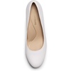 image:imageDREAM PAIRS Womens Pumps Closed Round Toe Chunky High Heels Platform Work Comfortable Dress Shoes for WomenWhitepu