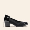 image:imageDREAM PAIRS Womens Pumps Low Chunky Block Closed Toe Shoes Work Comfortable Heels Round Toe DressBlack