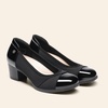 image:imageDREAM PAIRS Womens Pumps Low Chunky Block Closed Toe Shoes Work Comfortable Heels Round Toe DressBlack