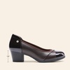 image:imageDREAM PAIRS Womens Pumps Low Chunky Block Closed Toe Shoes Work Comfortable Heels Round Toe DressBrown