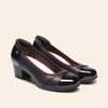 image:imageDREAM PAIRS Womens Pumps Low Chunky Block Closed Toe Shoes Work Comfortable Heels Round Toe DressBrown