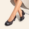image:imageDREAM PAIRS Womens Pumps Low Chunky Block Closed Toe Shoes Work Comfortable Heels Round Toe DressBrown