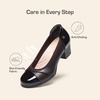 image:imageDREAM PAIRS Womens Pumps Low Chunky Block Closed Toe Shoes Work Comfortable Heels Round Toe DressBrown