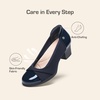 image:imageDREAM PAIRS Womens Pumps Low Chunky Block Closed Toe Shoes Work Comfortable Heels Round Toe DressNavy