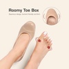image:imageDREAM PAIRS Womens Pumps Low Chunky Block Closed Toe Shoes Work Comfortable Heels Round Toe DressNude
