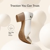 image:imageDREAM PAIRS Womens Pumps Low Chunky Block Closed Toe Shoes Work Comfortable Heels Round Toe DressWhite