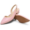 image:imageDREAM PAIRS Womens Slingback Kitten Low Block Heels Closed Pointed Toe Ankle Strap Elegant Dressy Pumps Wedding Party Dress Shoes for WomenLight Pink