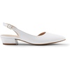 image:imageDREAM PAIRS Womens Slingback Kitten Low Block Heels Closed Pointed Toe Ankle Strap Elegant Dressy Pumps Wedding Party Dress Shoes for WomenWhite