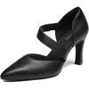 image:imageDREAM PAIRS Womens High Heels Pumps Dress Closed Pointed Toe Comfortable DOrsay Pumps Shoes for Work Office Wedding Dancing CharmaneBlackpu