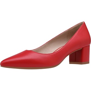 image:imageDREAM PAIRS Womens Chunky Low Block Heels Closed Toe Dress Pumps ShoesRedPu
