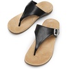 image:imageDREAM PAIRS Orthotic Thong Sandals for Women Arch Support Flip Flops Comfortable Lightweight Slip On Sandals for Walking Casual Summer Everyday WearBlack