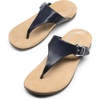 image:imageDREAM PAIRS Orthotic Thong Sandals for Women Arch Support Flip Flops Comfortable Lightweight Slip On Sandals for Walking Casual Summer Everyday WearNavypu