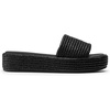 image:imageDREAM PAIRS Women Platform Slides Sandals Espadrilles Slip On Low Wedge Summer Open Toe Bohemia Dressy Beach Vacation ShoesBlack