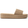 image:imageDREAM PAIRS Women Platform Slides Sandals Espadrilles Slip On Low Wedge Summer Open Toe Bohemia Dressy Beach Vacation ShoesTaupe