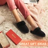 image:imageDREAM PAIRS Womens House Slippers Indoor Fuzzy Fluffy Furry Cozy Home Bedroom Comfy Winter Cute Warm Outdoor Shoes FuzzyEasyBlack