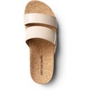 image:imageDREAM PAIRS Womens Platform Slides Sandals Comfortable Arch Support Two Strap Slip On Fashion Beach Wedge SandalsBeige