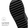 image:imageDREAM PAIRS Womens Platform Slip on Adjustable Sandals Lightweight Comfortable NonSlip Vacation Beach Chunky Open Toe Wedges for Summer Waterproof Shoes 2026All Black