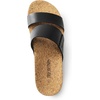 image:imageDREAM PAIRS Womens Platform Wedge Sandals with Arch Support Comfortable Beach Slipon Flat Sandals Casual 2Strap Cork Cushion Slides for WomenBlack