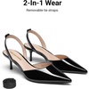 image:imageDREAM PAIRS Womens Slingback Lace Up Kitten Low Heel Closed Toe Ankle Strap Heels Pointed Toe Strappy Pumps Shoes Party Wedding Dress ShoesBlack