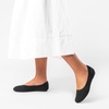 image:imageDREAM PAIRS Ballet Flats Shoes for Women Foldable Knit Womens Flats with Arch Support Comfortable Shoes for Women Dressy Casual Work OfficeBlack