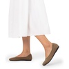 image:imageDREAM PAIRS Ballet Flats Shoes for Women Foldable Knit Womens Flats with Arch Support Comfortable Shoes for Women Dressy Casual Work OfficeBrown