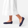 image:imageDREAM PAIRS Ballet Flats Shoes for Women Foldable Knit Womens Flats with Arch Support Comfortable Shoes for Women Dressy Casual Work OfficeNavy