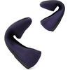 image:imageDREAM PAIRS Ballet Flats Shoes for Women Foldable Knit Womens Flats with Arch Support Comfortable Shoes for Women Dressy Casual Work OfficeNavy