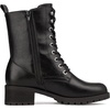 image:imageDREAM PAIRS Laceup Combat Boots Midcalf Military Winter Boot for WomenBlackPu