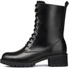 image:imageDREAM PAIRS Laceup Combat Boots Midcalf Military Winter Boot for WomenBlackPu
