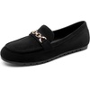 image:imageDREAM PAIRS Loafers for Women Casual Comfortable Slip On Flat Lightweight Leisure Work Shoe Comfort Walking ShoesBlacksuede