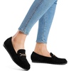 image:imageDREAM PAIRS Loafers for Women Casual Comfortable Slip On Flat Lightweight Leisure Work Shoe Comfort Walking ShoesBlacksuede