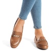 image:imageDREAM PAIRS Loafers for Women Casual Comfortable Slip On Flat Lightweight Leisure Work Shoe Comfort Walking ShoesBrownpu