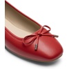 image:imageDREAM PAIRS Womens Flats Square Toe Ballet Flats Comfortable Casual Ballerina Flat Dress Shoes with Bow Suitable for Dressy Business Casual Work OfficeRed