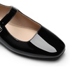 image:imageDREAM PAIRS Womens Flats Square Toe Mary Jane Flats Comfortable Casual Dress Shoes Ballet Flats with Buckle Strap Casual Work Office Mary Jane ShoesBlackpat