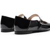 image:imageDREAM PAIRS Womens Flats Square Toe Mary Jane Flats Comfortable Casual Dress Shoes Ballet Flats with Buckle Strap Casual Work Office Mary Jane ShoesBlackpat