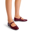 image:imageDREAM PAIRS Womens Flats Square Toe Mary Jane Flats Comfortable Casual Dress Shoes Ballet Flats with Buckle Strap Casual Work Office Mary Jane ShoesBurgundy