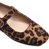image:imageDREAM PAIRS Womens Flats Square Toe Mary Jane Flats Comfortable Casual Dress Shoes Ballet Flats with Buckle Strap Casual Work Office Mary Jane ShoesLeopard