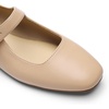 image:imageDREAM PAIRS Womens Flats Square Toe Mary Jane Flats Comfortable Casual Dress Shoes Ballet Flats with Buckle Strap Casual Work Office Mary Jane ShoesNude
