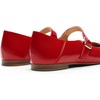 image:imageDREAM PAIRS Womens Flats Square Toe Mary Jane Flats Comfortable Casual Dress Shoes Ballet Flats with Buckle Strap Casual Work Office Mary Jane ShoesRed
