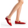 image:imageDREAM PAIRS Womens Flats Square Toe Mary Jane Flats Comfortable Casual Dress Shoes Ballet Flats with Buckle Strap Casual Work Office Mary Jane ShoesRed